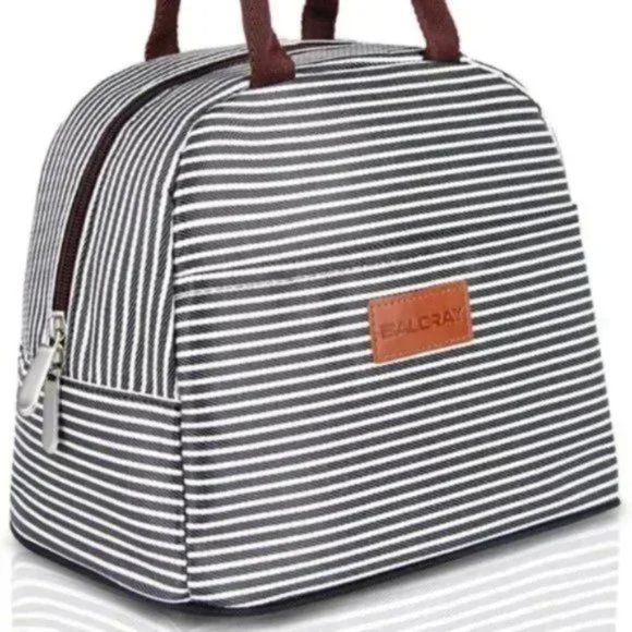 Insulated Lunch Container Bag Tote Bag for Women - Picture 8 of 9